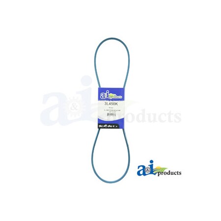 A & I Products Aramid Blue V-Belt (3/8" X 45" ) 22" x1" x0.3" A-3L450K